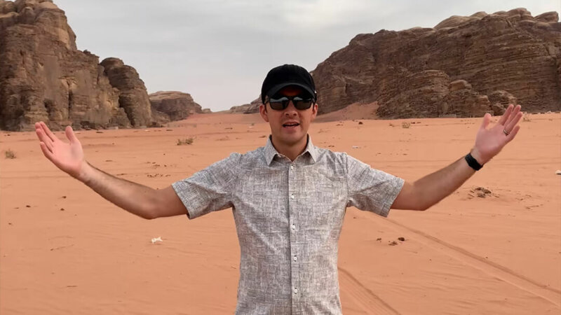 A Special Update from Nic in Wadi Rum, Jordan