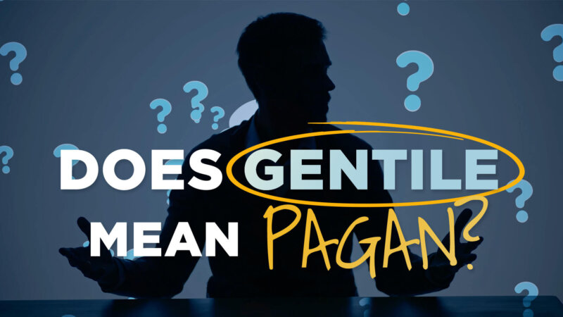 Does Gentile Mean Pagan?